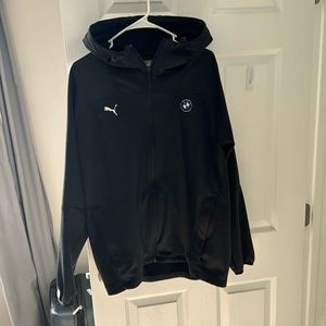 Puma BMW msport zip up hoodie size large